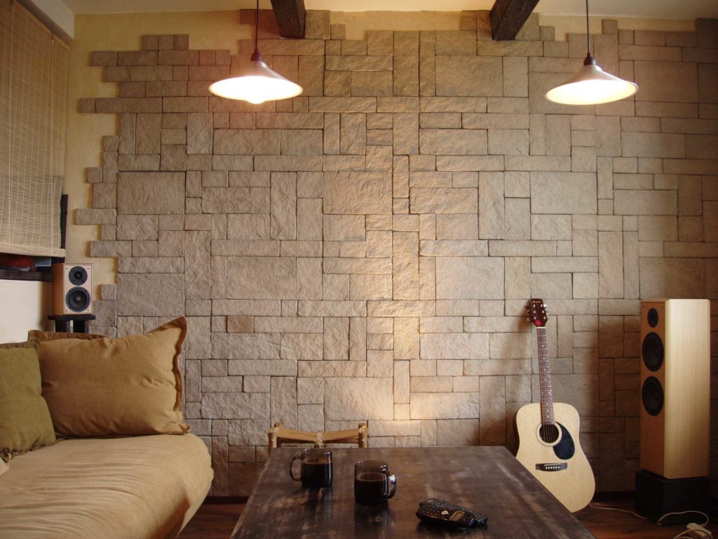 Декоративный кирпич в интерьере (80 фото): красивые идеи отделки стен
