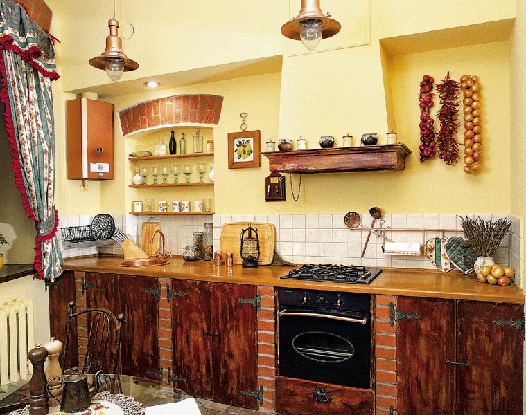 Декор кухни: инструкция по оформлению и выбору отделочных материалов (130 фото)