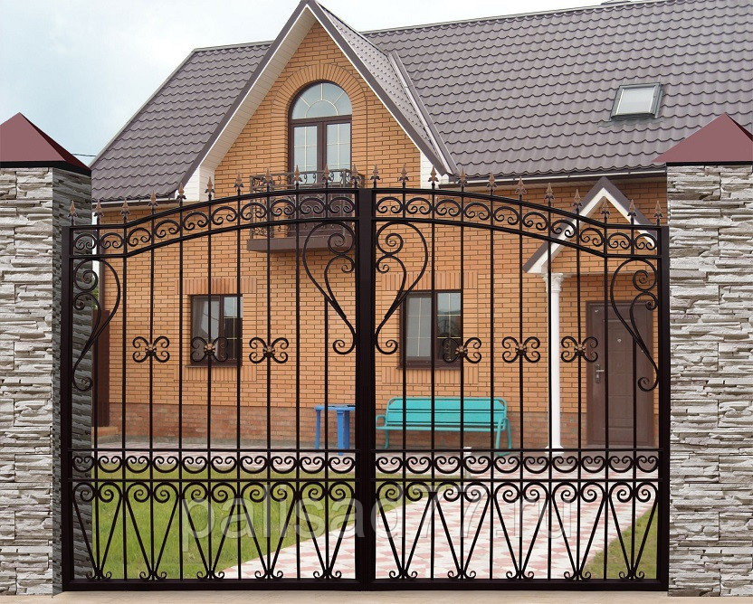 Дизайн калиток и ворот дома (50 фото): красивые и практичные варианты. красивый дизайн ворот и калиток для частного дома, фото варианты входных калиток