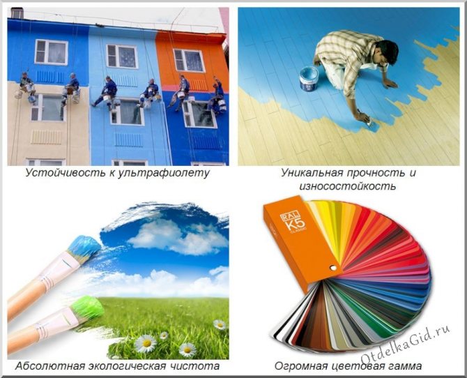 Акриловая и водоэмульсионная краски: отличия, схожести, нюансы нанесения