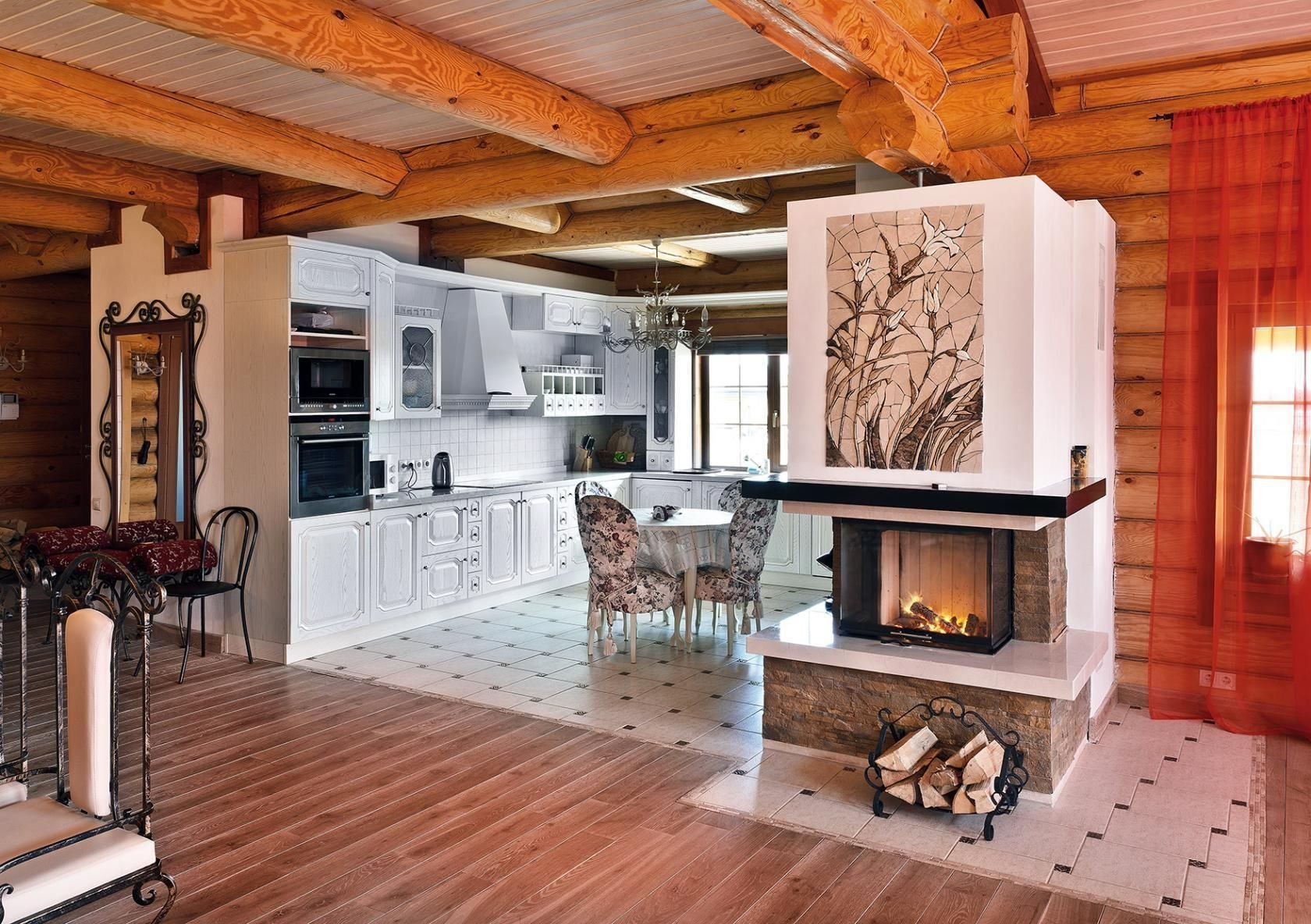 Планировка дома 6 на 6 м с печкой 69 фото русская печь в интерьере деревянного домика, печное отопление, деревенское убранство внутри