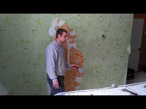 Правильная шпаклевка стен своими руками под обои: видео-уроки