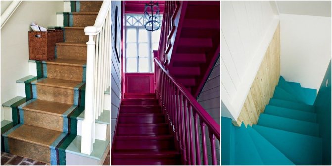Чем покрасить деревянную лестницу - выбор состава и его нанесение