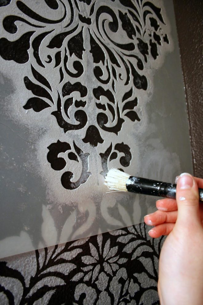 Как сделать трафареты для покраски стен своими руками