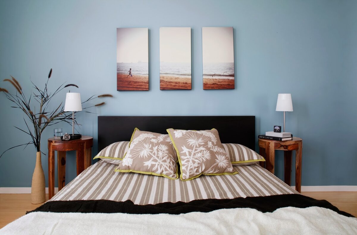 Картины в спальню над кроватью по фен шуй (12 фото)