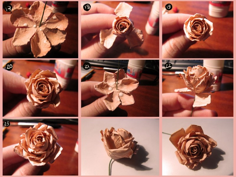 Как сделать из бумаги розу? – поделки из бумаги
