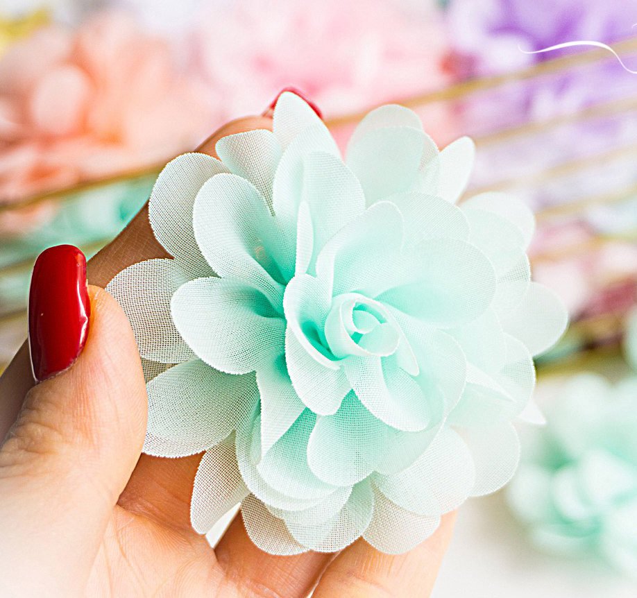 Как сделать цветы из ткани своими руками, для начинающих