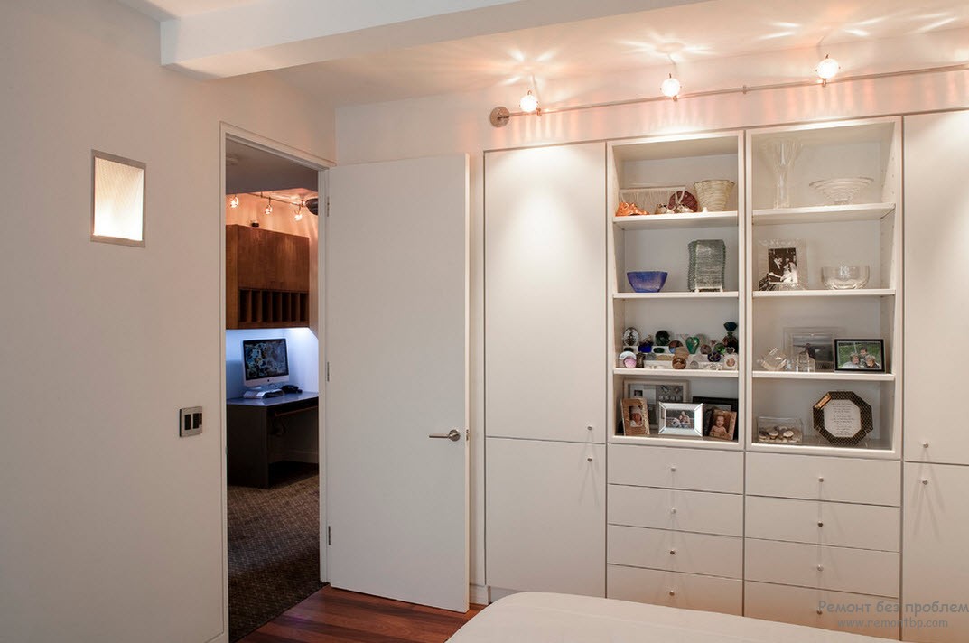Гардеробная в спальне: 60 фото, идеи дизайна, зонирование