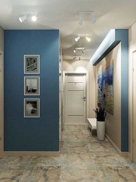 Комбинированная покраска стен в два и более цвета: 10 вариантов дизайна | домфронт