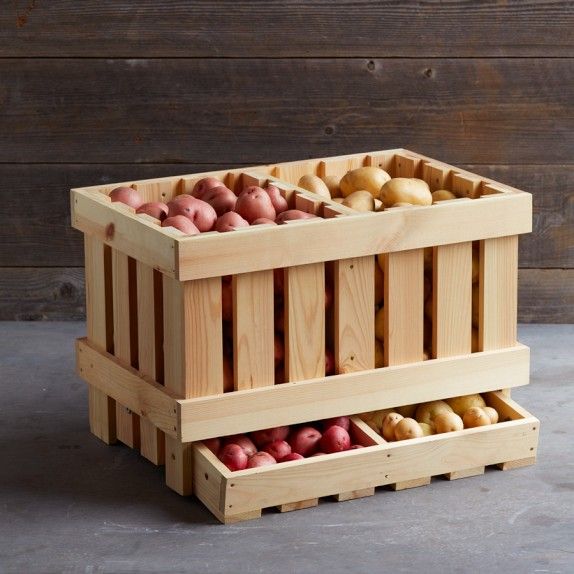 Как сделать ящик для хранения картофеля на балконе зимой: своими руками