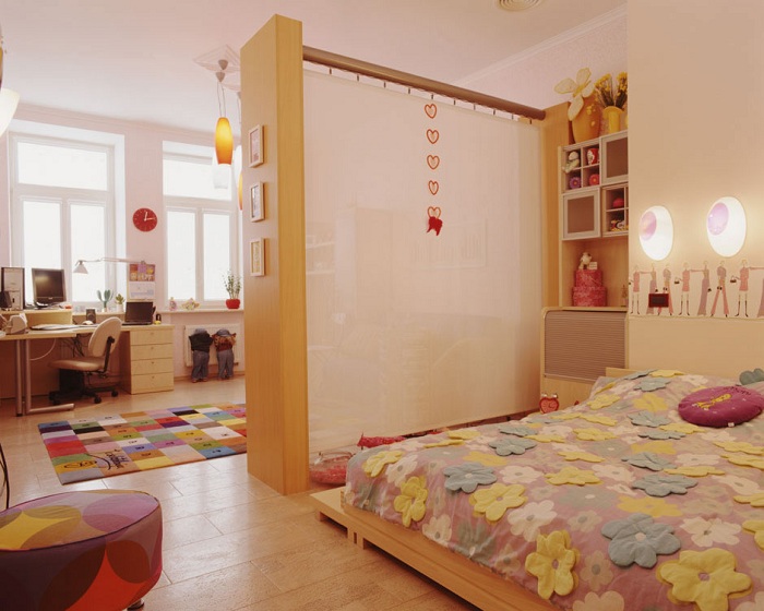Ключевые моменты зонирования детской комнаты