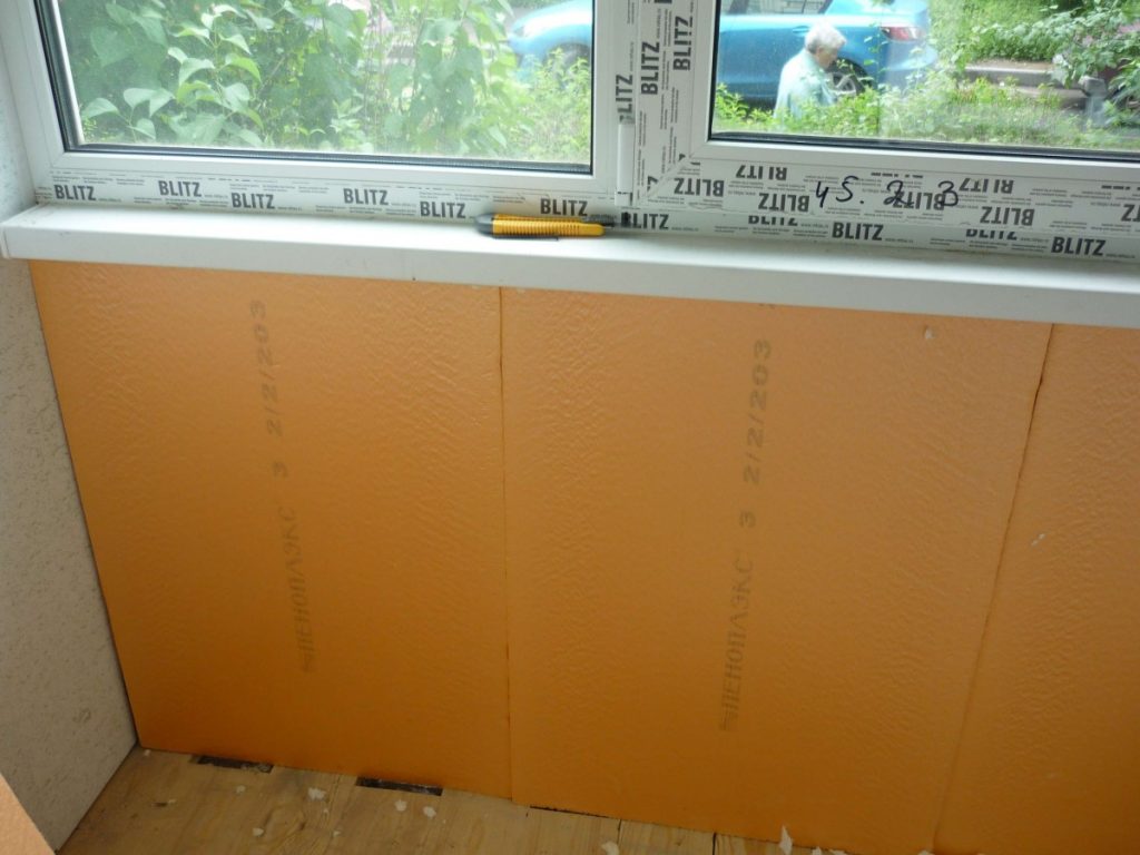 Самостоятельное утепление балкона пеноплексом. инструкция + 11 фото