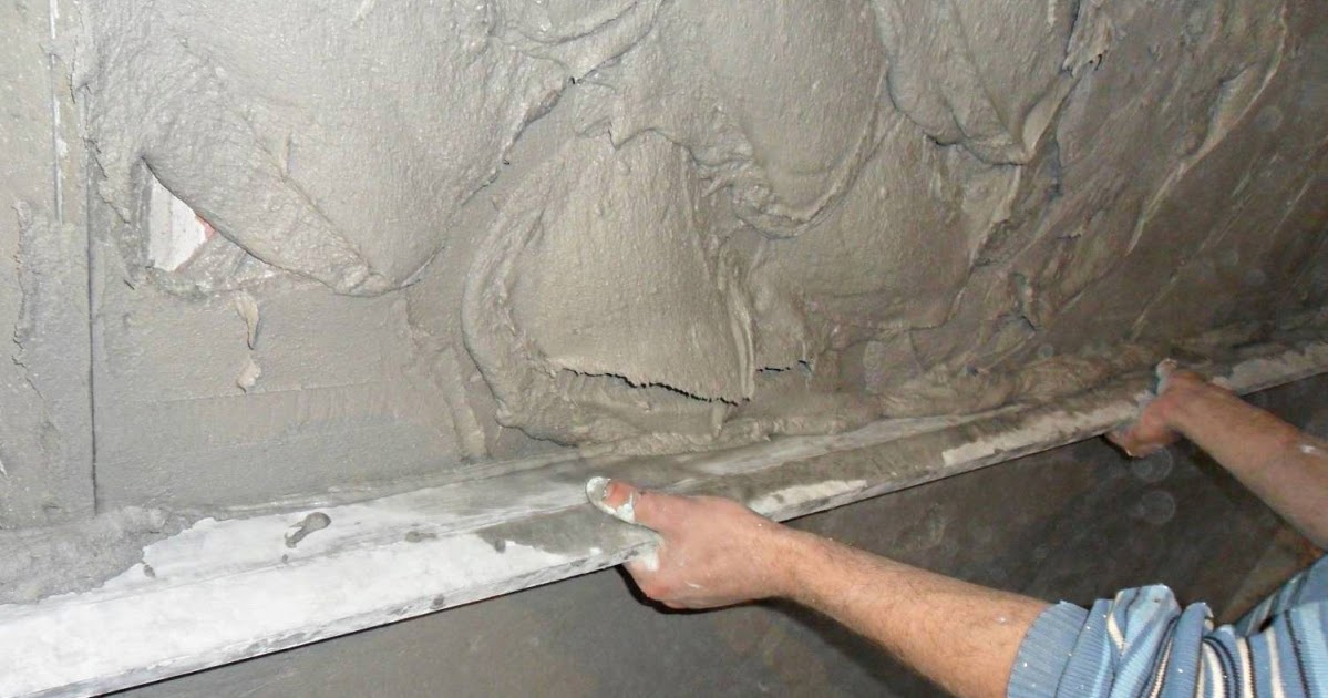 Штукатурка стен цементно-песчаным раствором: пропорции замешивания и правила нанесения