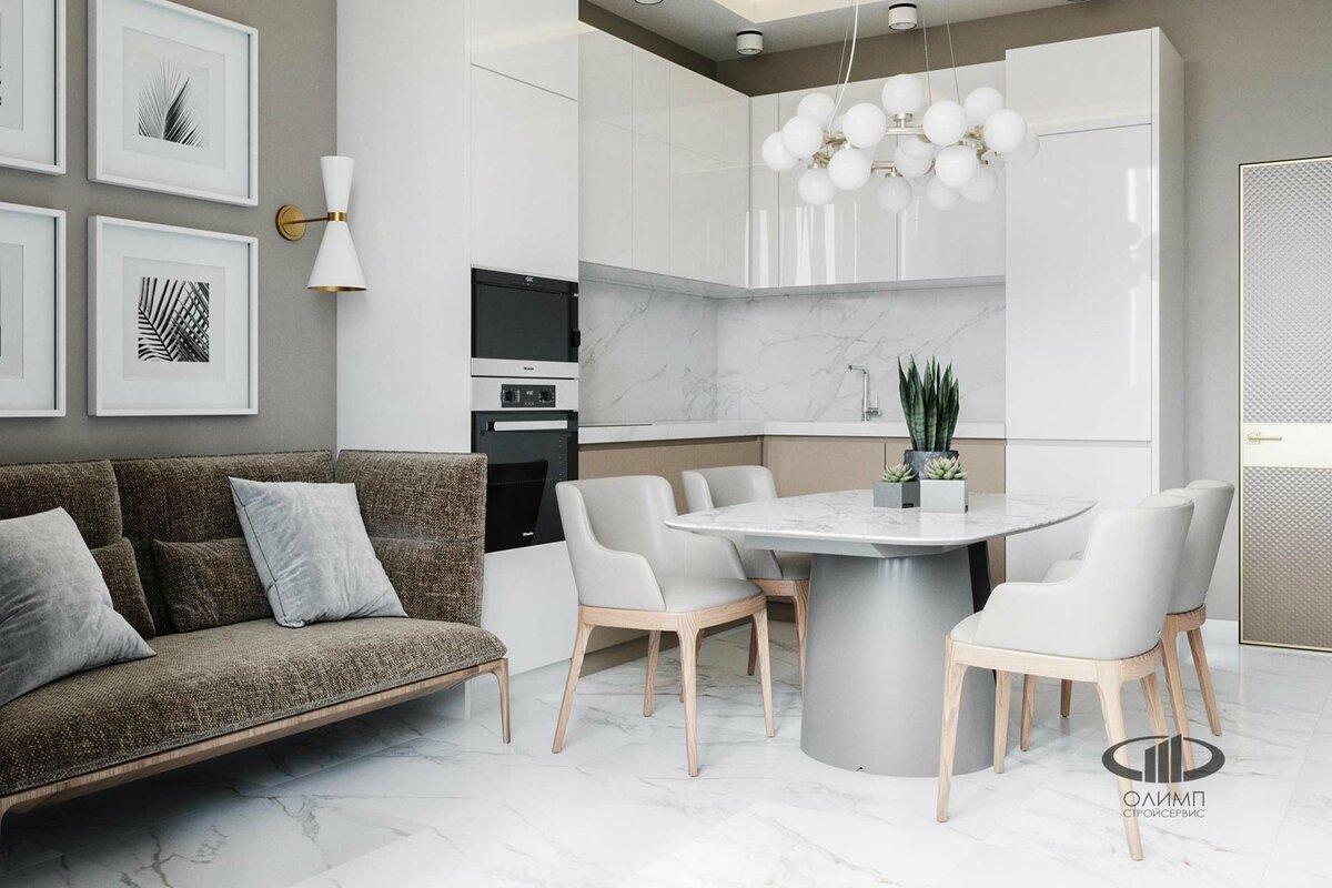 Кухня совмещенная с гостиной 2021: в квартире, в частном доме, современный дизайн, фото, идеи интерьера