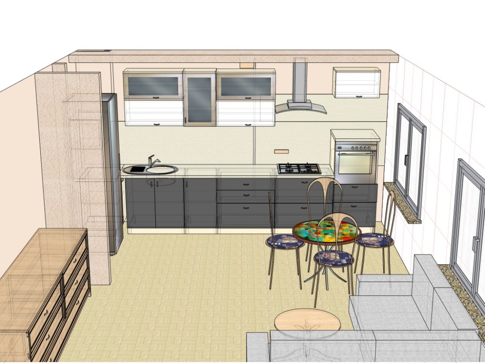 Дизайн кухни 7 кв. м: от проекта к результату | 22 фото