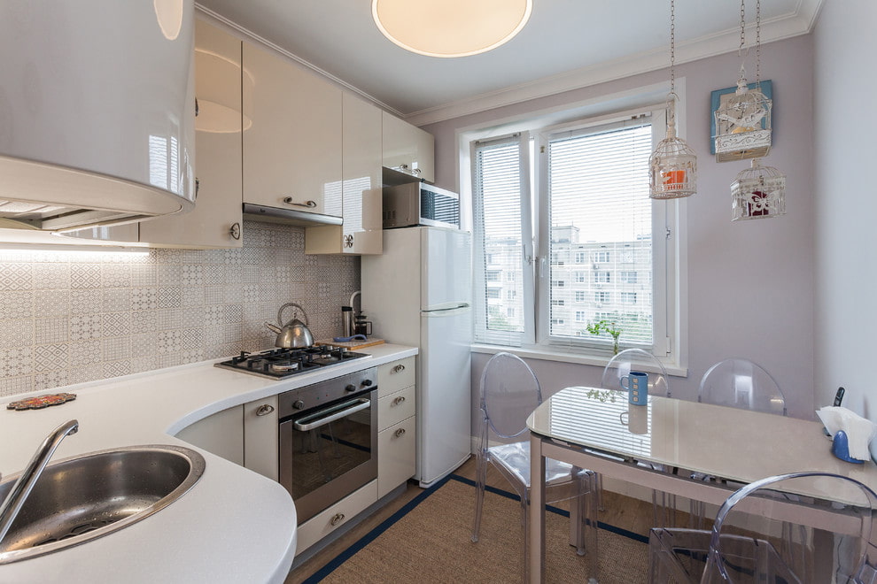 Кухня 6 кв. м. – удобный дизайн в современном стиле (77 фото)