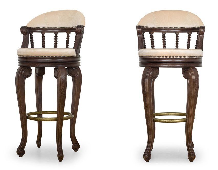 Барные стулья в интерьере: из дерева, металла, со спинкой (145+)