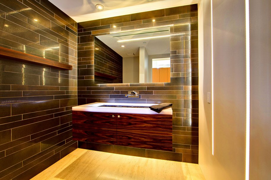 Отделка стен в ванной комнате: 100 фото лучших идей - дизайн интерьера