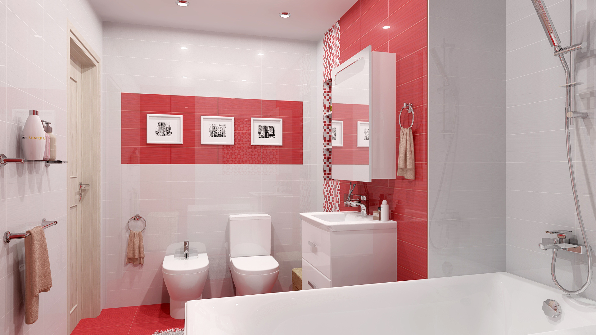Ванная комната без плитки: дизайн и фото, варианты и материалы отделки
