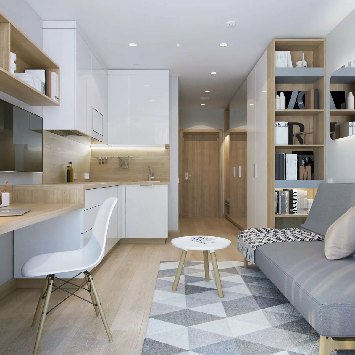 Дизайн квартиры студии 24 кв м: как создать шедевр интерьер и дизайн