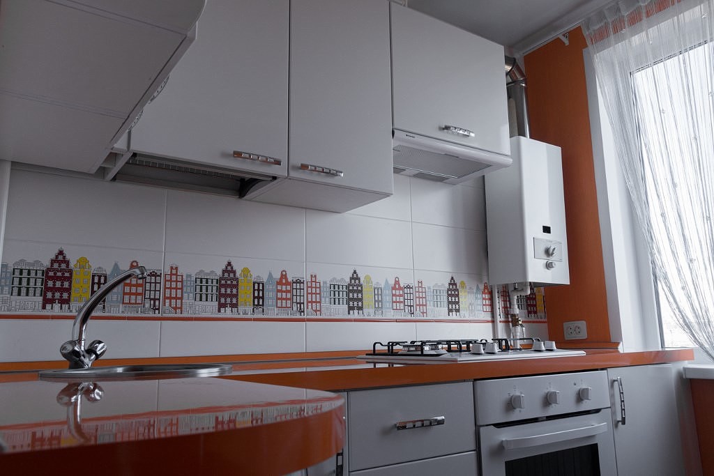 Кухни с котлом индивидуального отопления фото дизайна интерьера