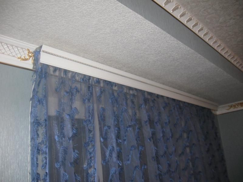 Как сделать нишу для штор из гипсокартона своими руками на потолке: размеры, фото, видео