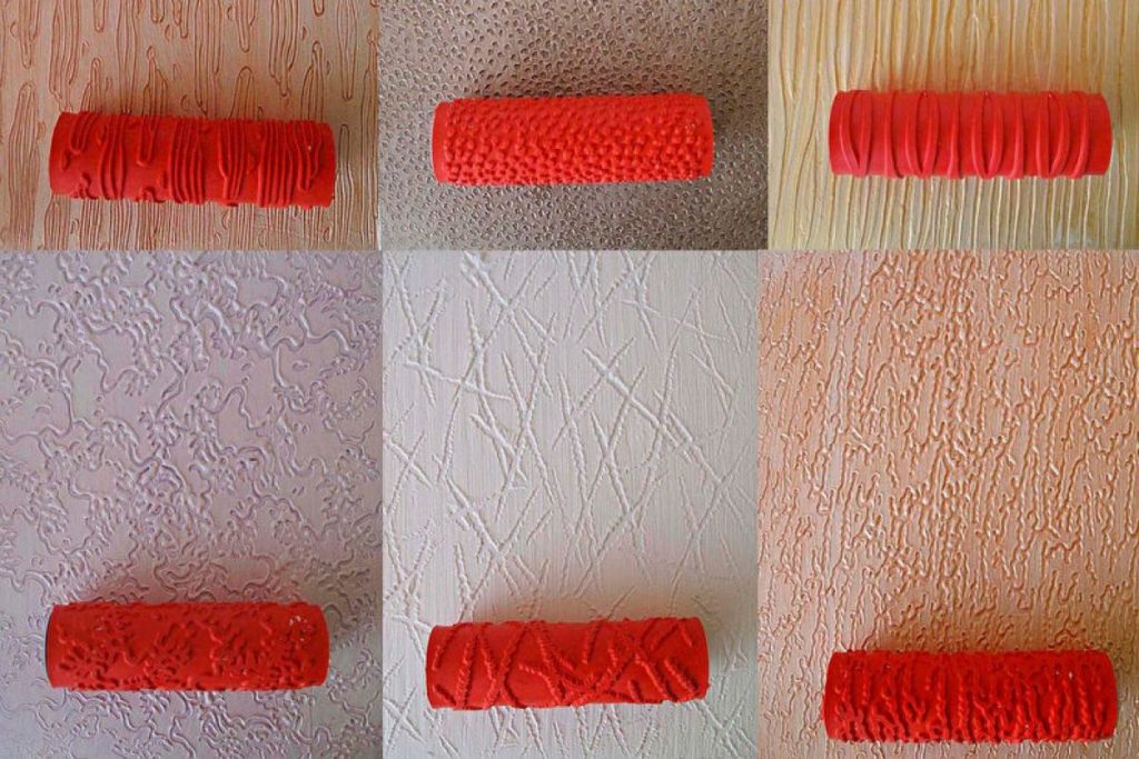 Валик для декоративной штукатурки: как сделать фактурный, способы нанесения