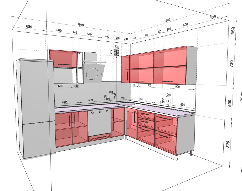 55 идей для дизайна узкой кухни