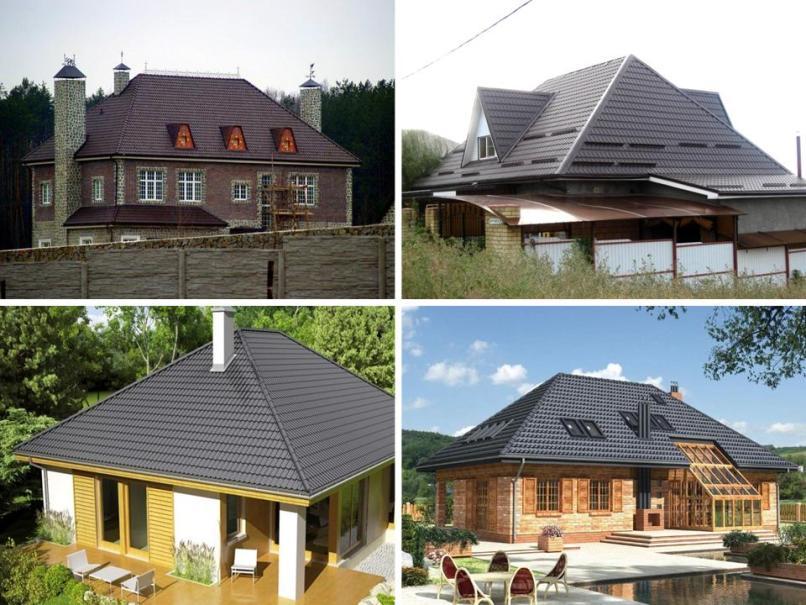 100 лучших идей дизайна: крыши частных домов на фото