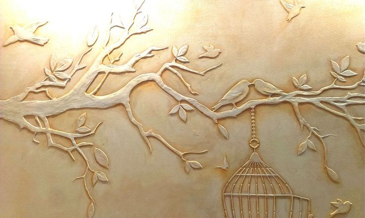 Объемное панно: на стену3д, декор своими руками из штукатурки, новогоднее рельефное панно, мастер-класс из бумаги