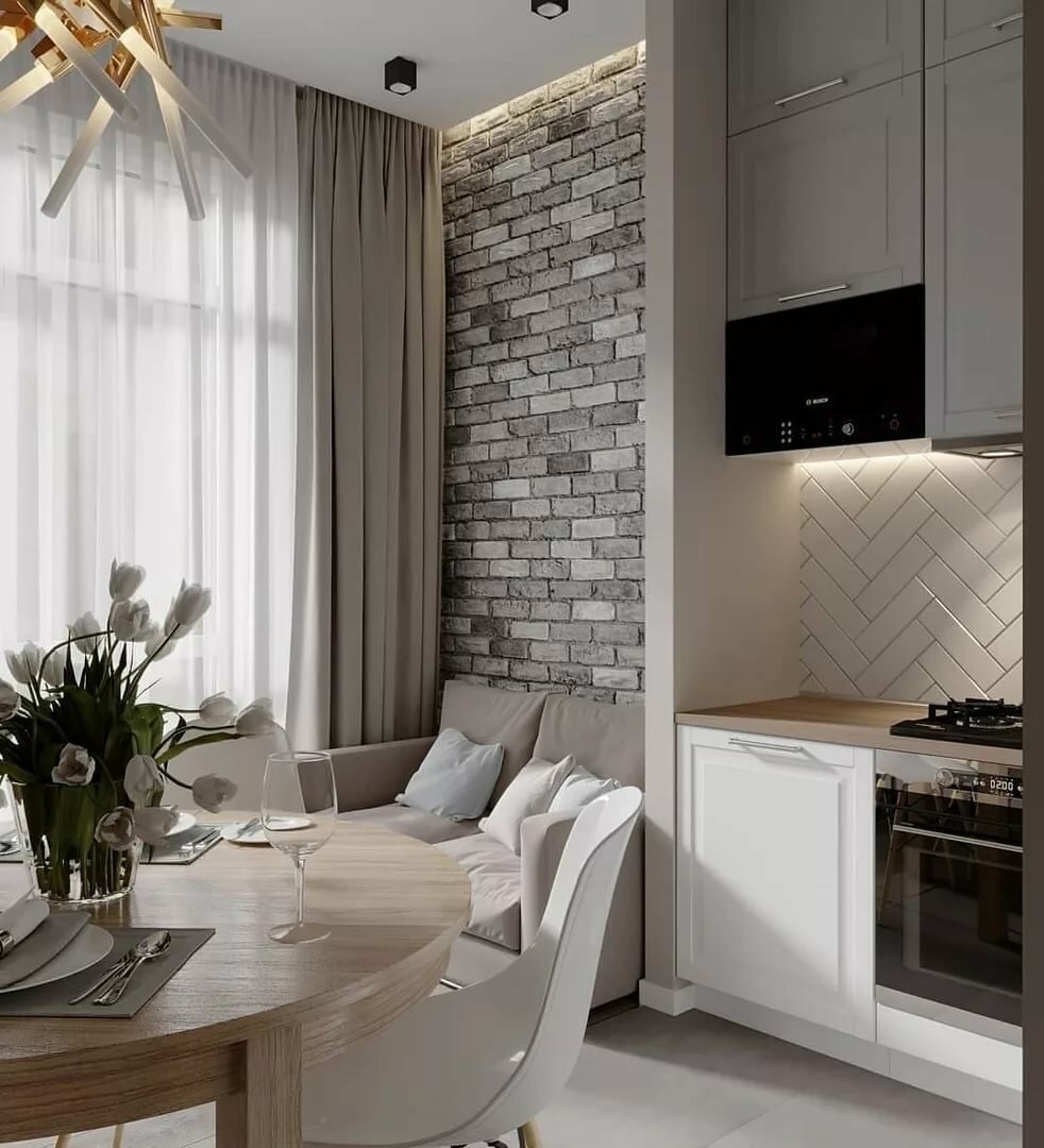 Планировка кухни-гостиной 12-13 кв. м: лучшие варианта дизайна и интерьера