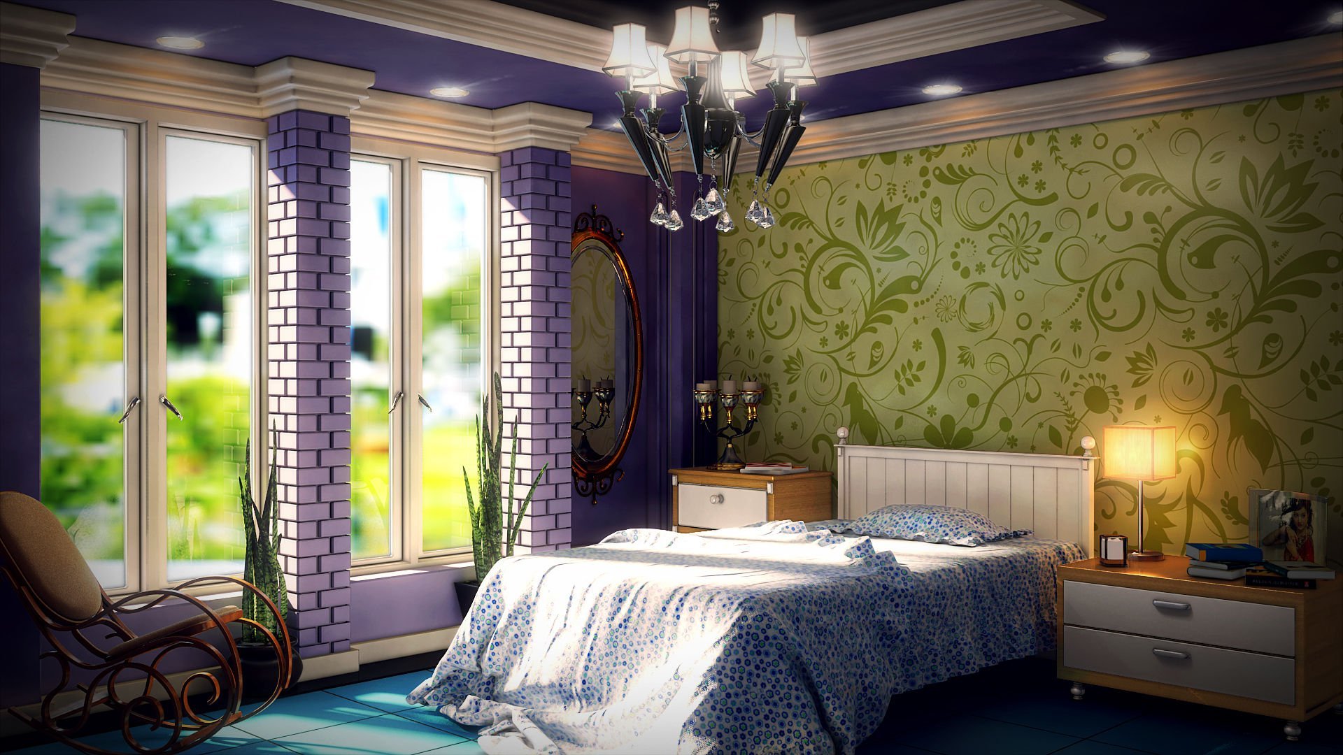 Комбинирование обоев в спальне: реальные примеры сочетания двух цветов, модные тенденции, фото лучших идей и новинок