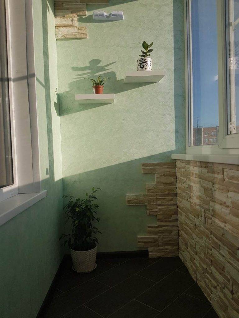 Внутренняя отделка балкона: 5 материалов