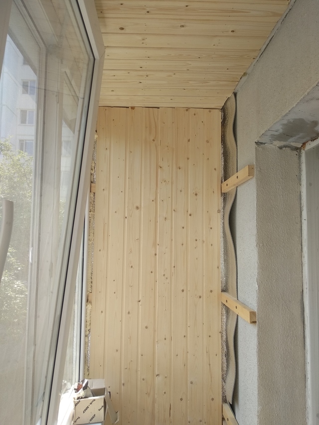 Отделка балкона вагонкой: пошаговая инструкция