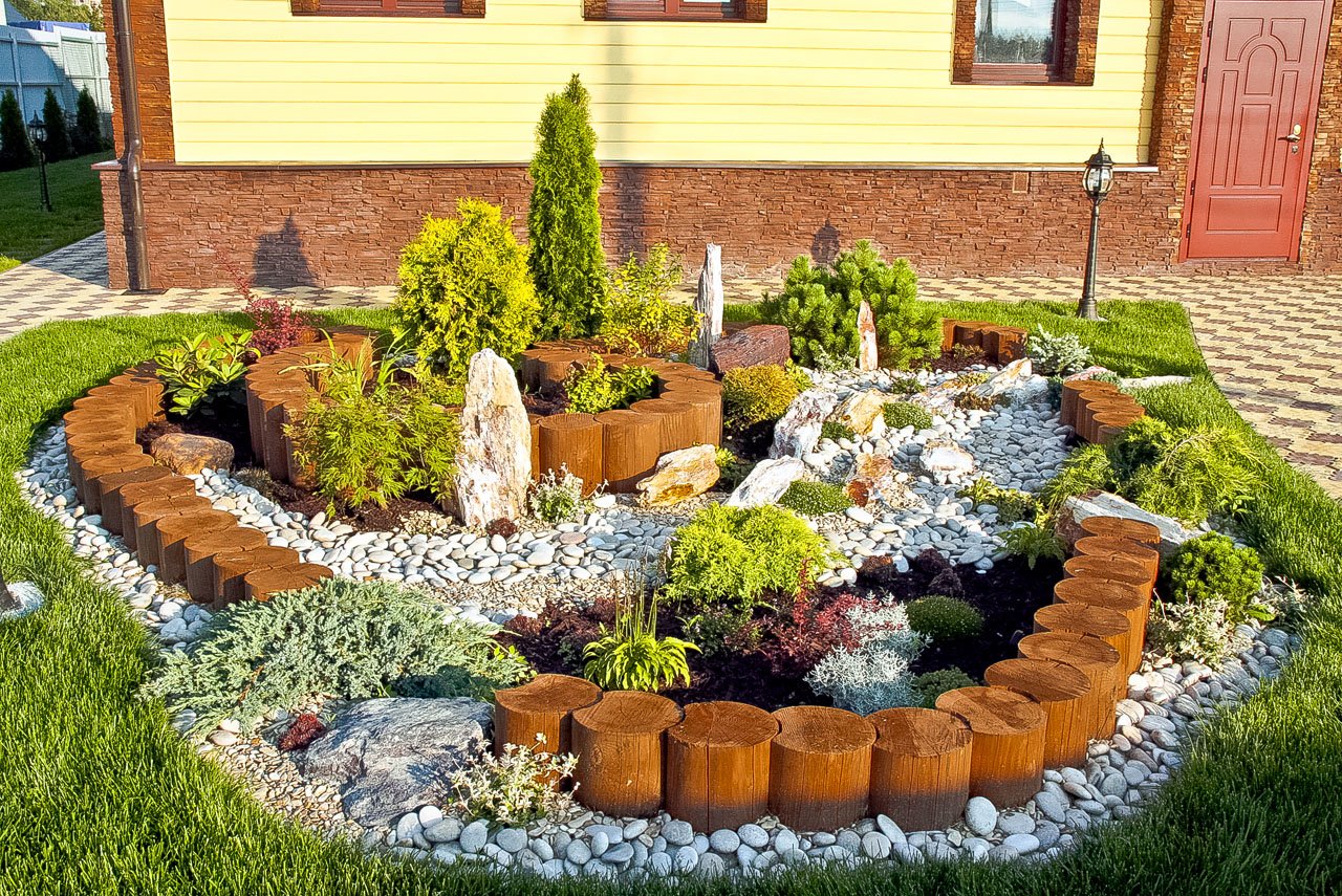 Садовый дизайн своими руками - 200 фото необычных идей благоустройства и озеленения