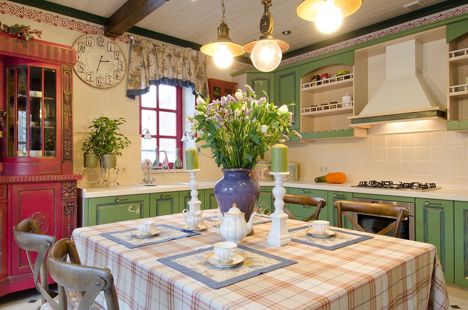 Кухня прованс в загородном доме: 100 красивых идей дизайна на фото
