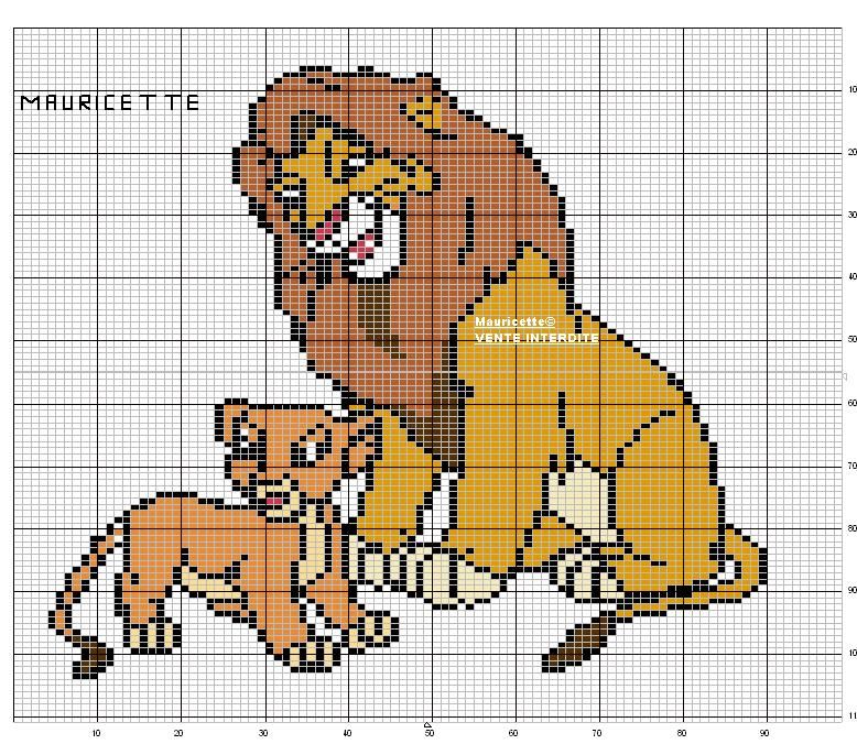 Dimensions 03866 африканские львы