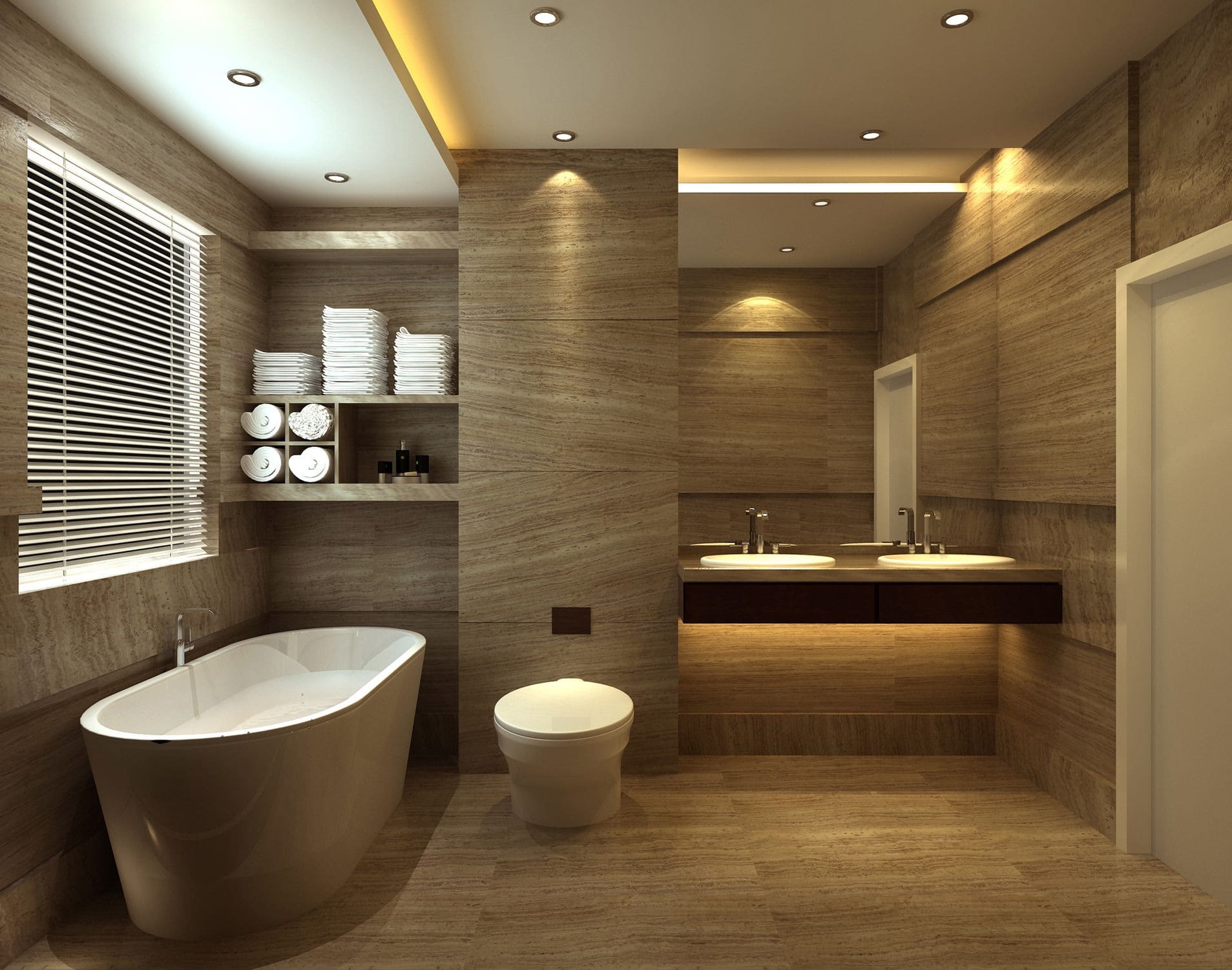 Интерьер ванной комнаты фото в современном стиле эконом класса