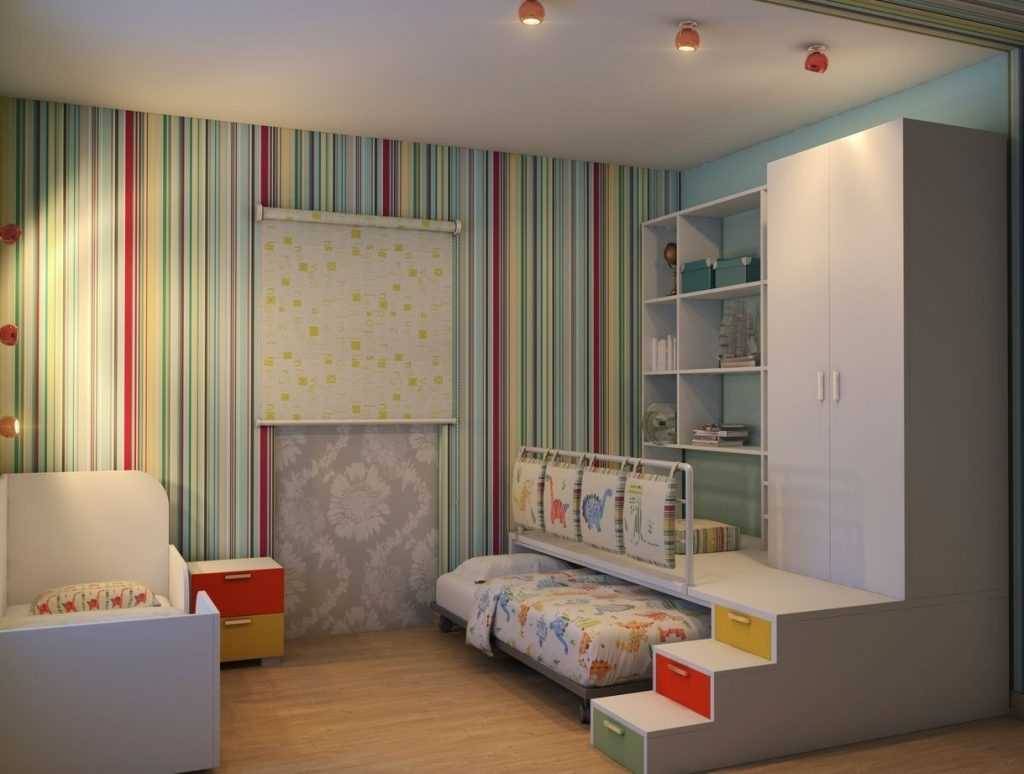 Дизайн интерьера детской комнаты 9 кв м (фото)