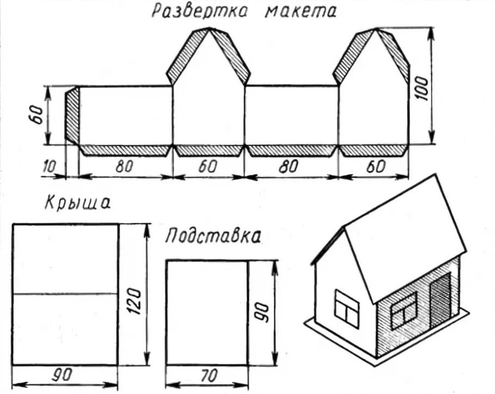 Шаблоны макетов. Макет здания из картона своими руками схемы. Чертёж домика из бумаги своими руками. Как сделать домик из бумаги своими руками схемы. Развертка макета домика из бумаги.