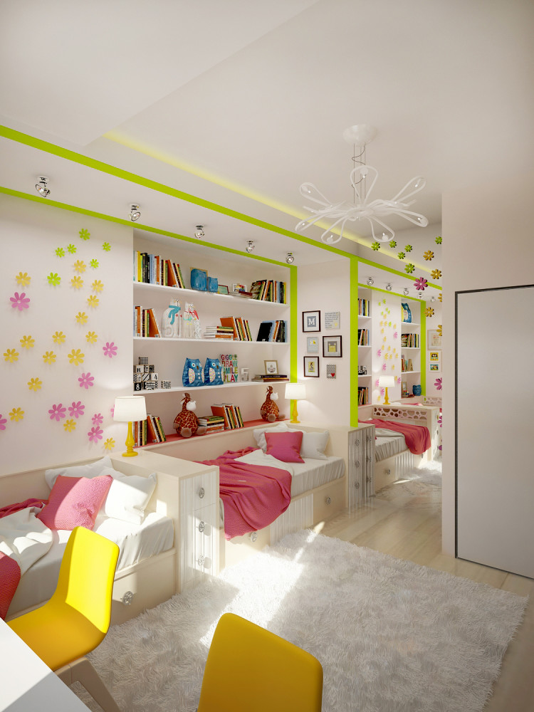 80 современных идей дизайна интерьера и декорирования детской комнаты
