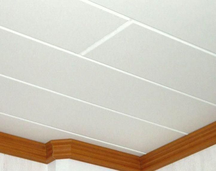 Монтаж на потолок и стены мдф панелей