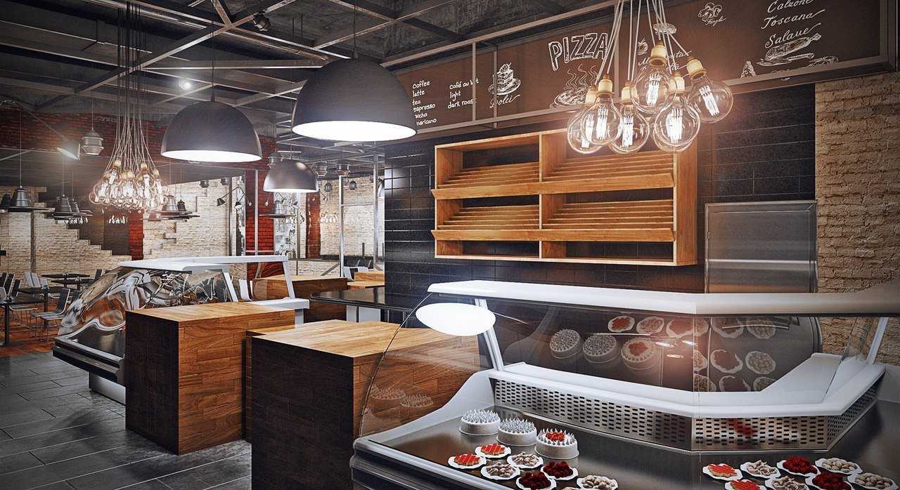 75 оригинальных идей дизайна кафе и рестаранов в стиле лофт