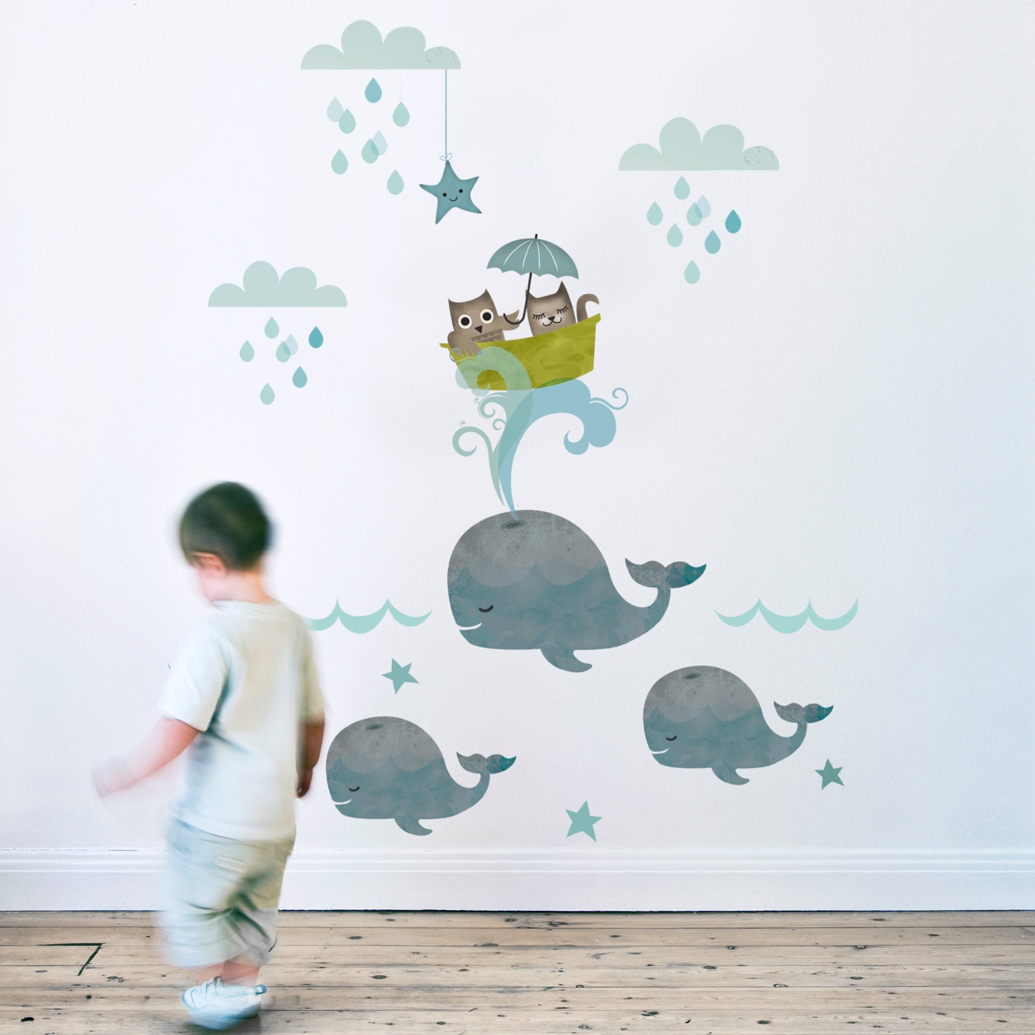 Как расписать стены в детской: примеры узоров и рисунков