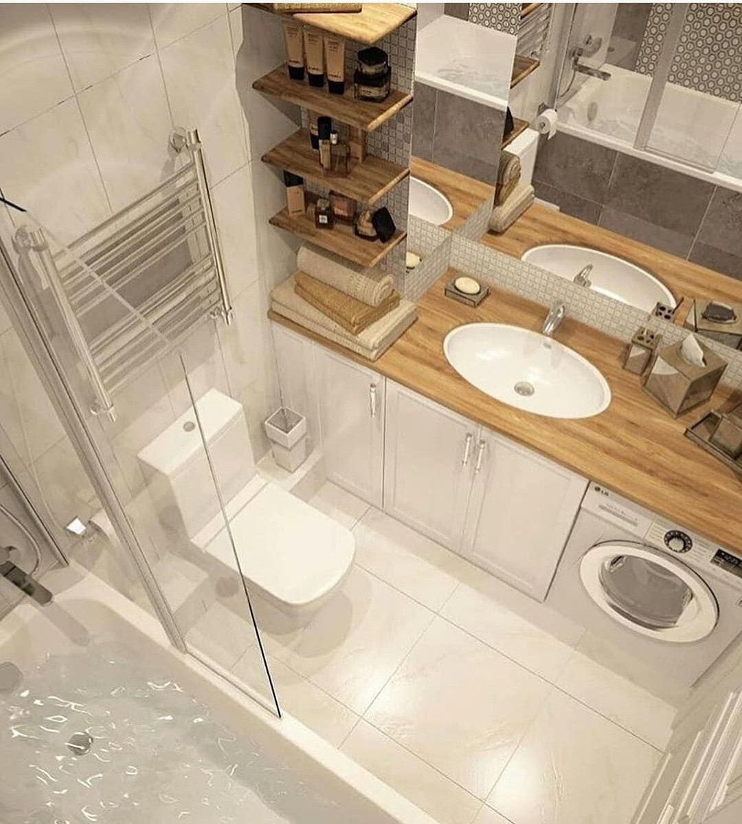 Сделать самому дизайн проект ванной комнаты