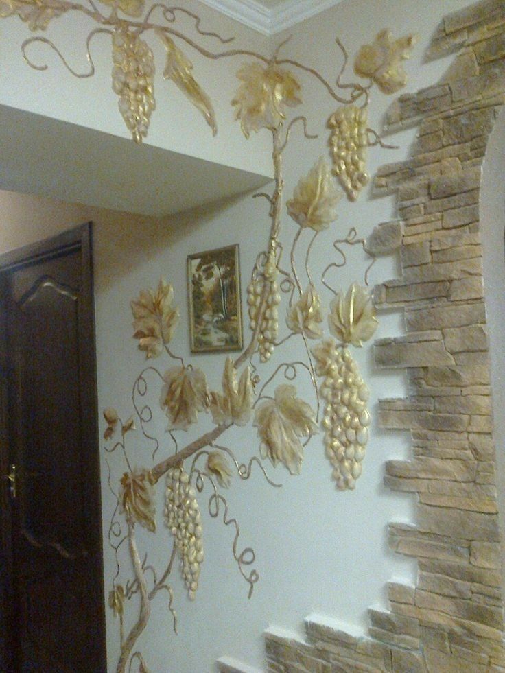 Декор стен: как задекорировать, украсить и разрисовать стену в комнате, интересные идеи оформления фотографиями  - 23 фото
