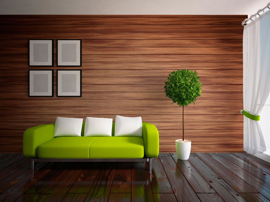 Деревянный интерьер: преимущества и варианты отделки стен деревом