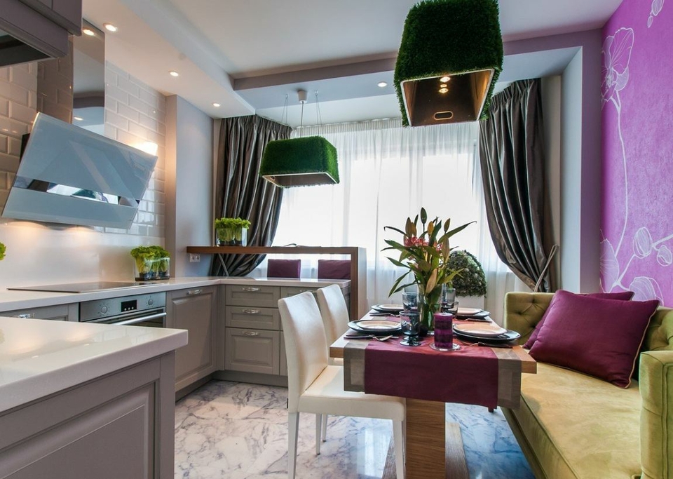 Кухня на балконе - топ-150 фото современных дизайнов, варианты обустройства кухни, правила оформления своими руками