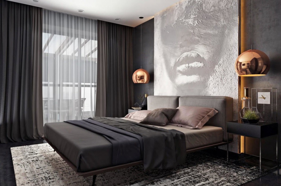 Дизайн спальни 2021 - идеи оформления интерьера, 80 фото