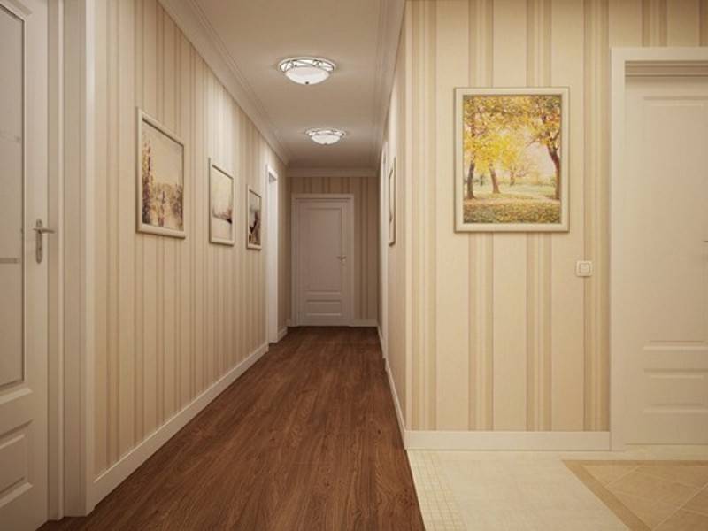 Обои для прихожей и коридора: советы по отделке небольших помещений в квартире